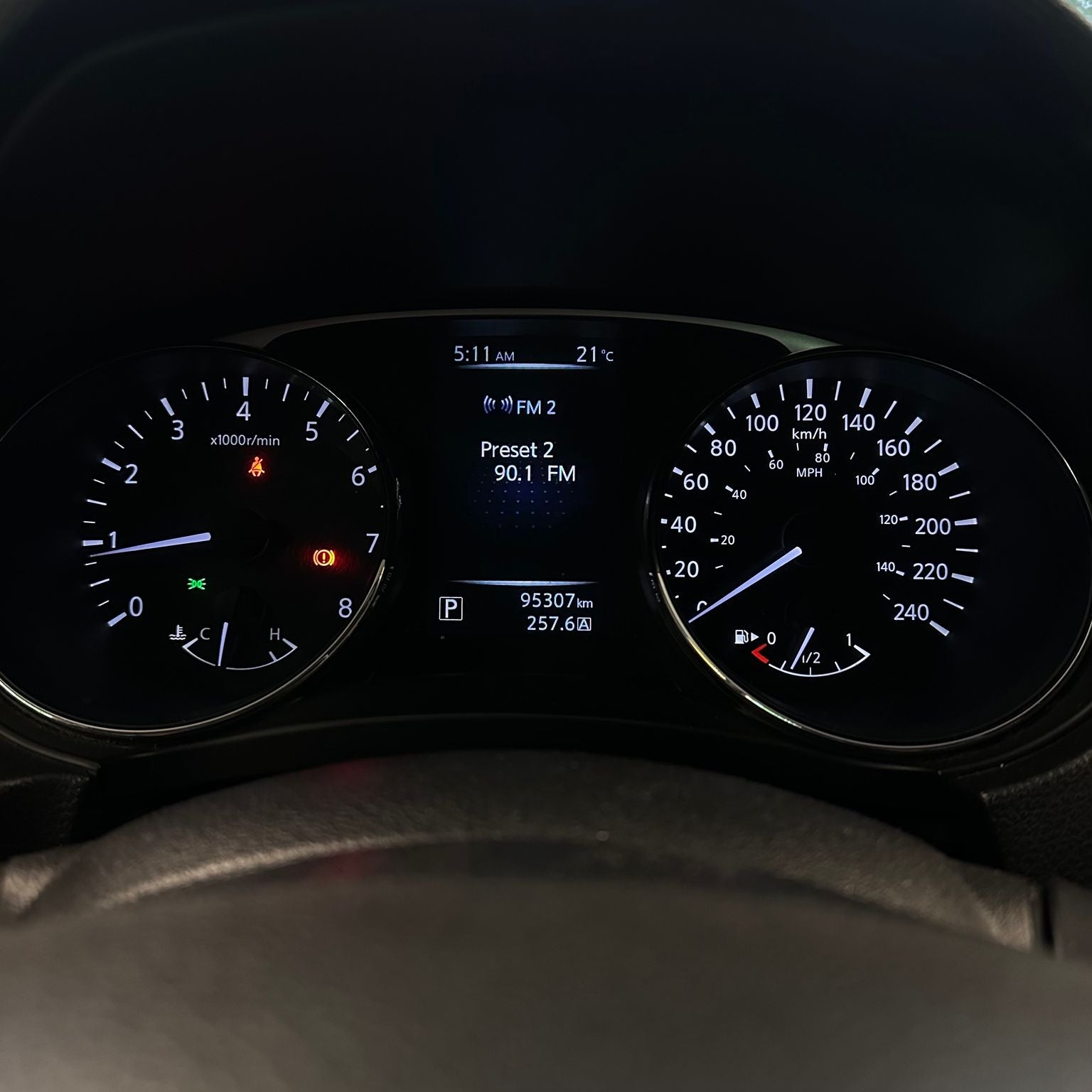 2016 Nissan X-Trail 2.5 Advance 2 Filas Cvt