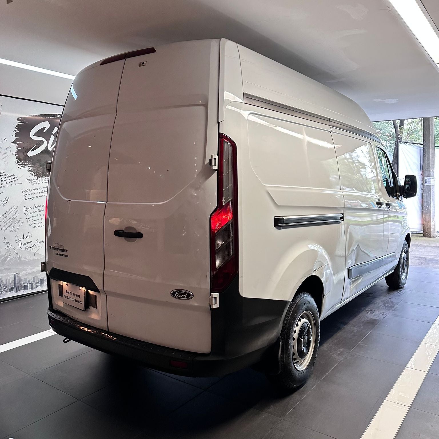 2016 Ford Transit 2.2 Van Larga Techo Alto Aa Custom Mt