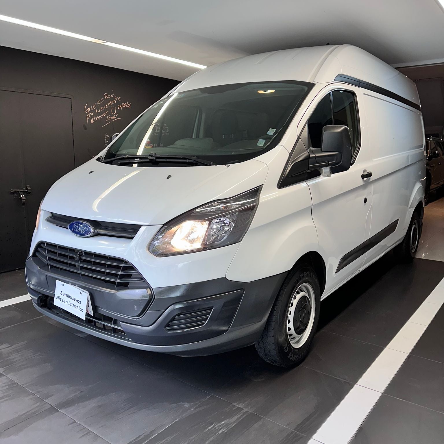 2016 Ford Transit 2.2 Van Larga Techo Alto Aa Custom Mt
